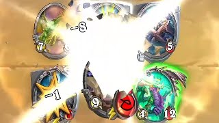 [하스스톤] 스쳐도 치명타! 야생 빅드루이드의 자강두천🤣 (Hearthstone)