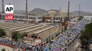 Hajj 2026 LIVE: Muslims pray at Mount Arafat on most sacred day of pilgrimage