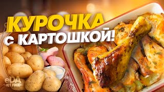 Курочка с картошкой! Просто, быстро, а главное вкусно!