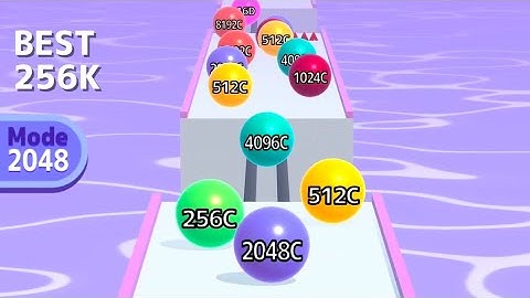 Ball Run 2048 All Levels Gameplay ( Android iOS) Level 184