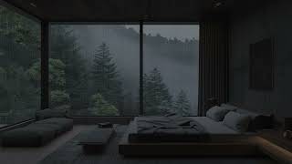 Maximizing Sleep Quality with Rain Sounds  The Ultimate Guide | Foggy Pine Forest On A Rainy Day