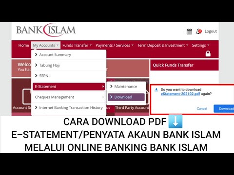 Video: Cara Mendapatkan Penyata Akaun Dari Sberbank