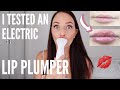 I TESTED AN ELECTRIC LIP PLUMPER! BEFORE & AFTER REVIEW *OMG*