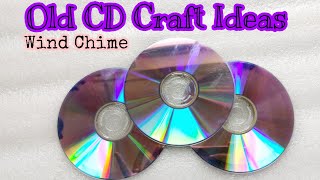 CD craft Ideas | How to reuse OLD CD | Wind chime using OLD CD