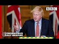 Boris Johnson 'regrets confusion' over aide lockdown row - Covid-19 Government Briefing 🔴 BBC