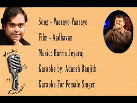 Vaarayo Vaarayo - Karaoke For Female Singer