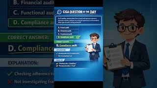 CISA Question of the Day | Compliance vs Fraud Audit