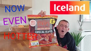 Iceland Scarily Spicy Carolina Reaper Chicken Strips Now Even HOTTER