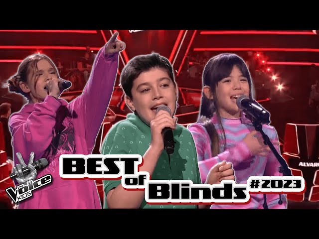 The best Blind Auditions #2023 | The Voice Kids 2023 class=