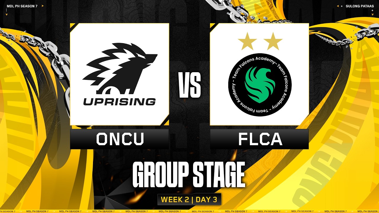 MDL PH S7 - W2D3 - ONCU vs FLCA GAME 2 - YouTube