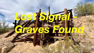 Signal Ghost Town : Mill & Cemetery Arizona