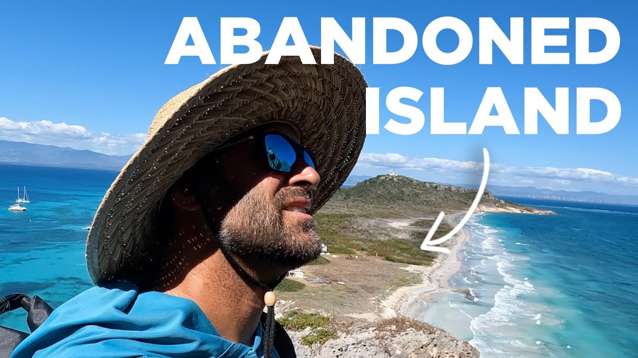 Sailing to an abandoned island in Puerto Rico // Full time sailing family