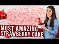 The Most Amazing Strawberry Cake