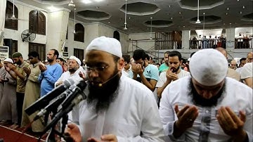 بدايات سورة يوسف..استمع كيف ختم بها الشيخ احمد سعيد مندور تراويح ليلة 11 رمضان 1439 /2018