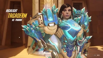 Overwatch Pharah Highlight - Temple of Anubis
