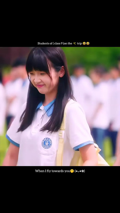 students of (class 9) on trip 😅😅#wheniflytowardyou#schoollovestory#funnyshorts#shortsfeed