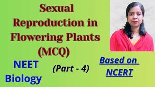 Sexual reproduction in Flowering Plants MCQ |  Part 4 | Class 12 Biology | NEET biology MCQ