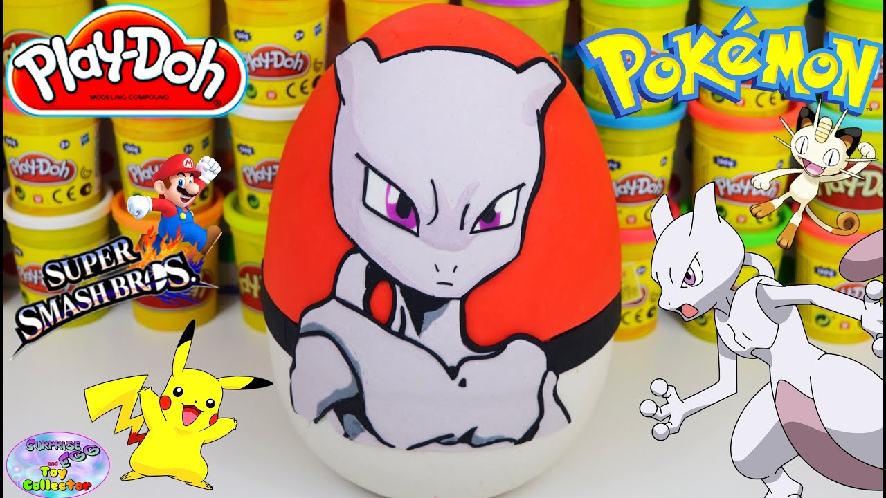 video phone beyonce mp3 POKEMON MEWTWO Play Doh Surprise Egg with My Little Pony and Mario SETC