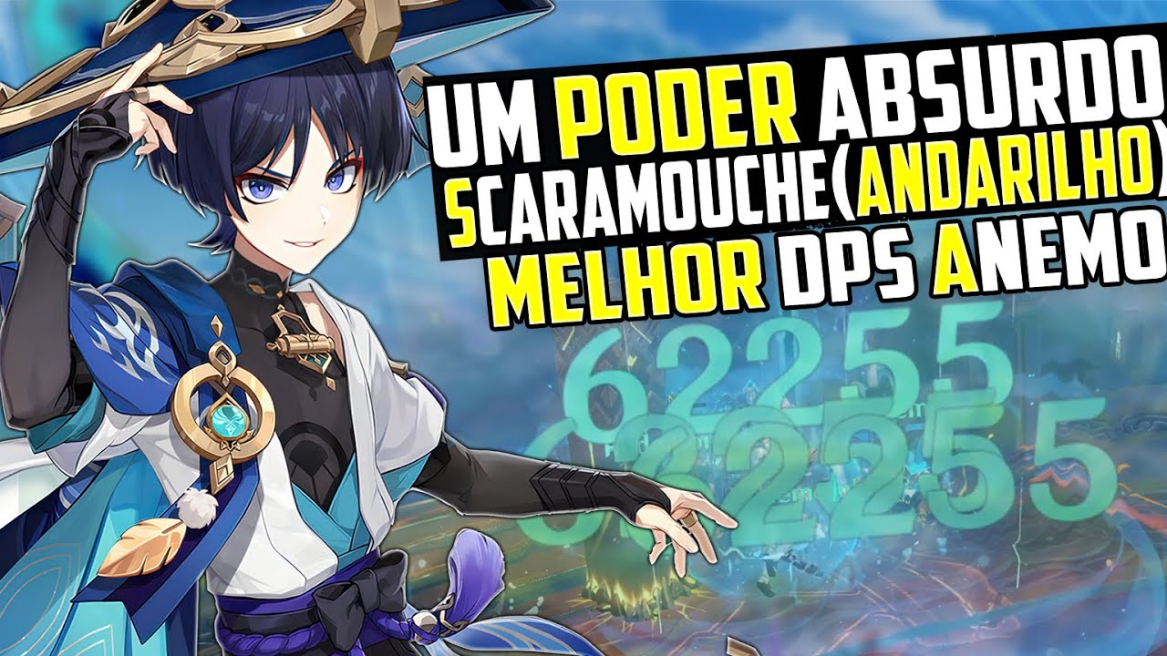 Jogos de anime genshin impacto scaramouche boa qualidade impressão