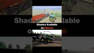 Old vs New Shaders in FS25 – Huge Difference 👀 #shorts