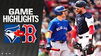 Blue Jays vs. Red Sox Game Highlights Game Susp. from 6/26/24 | MLB Highlights thumbnail