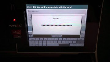 Pcounter for HP - Automatic Card Registration Workflow