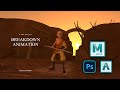 3D Animation (Avatar Aang) - Project Luma