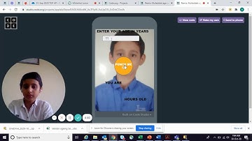 Remix  Mufaddals age calculator app   App Lab