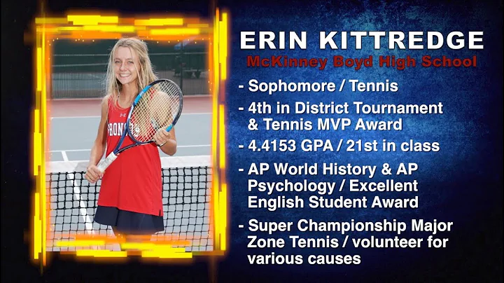 Scholar Athlete of the Week - Erin Kittredge