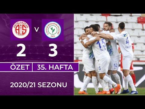 ÖZET: FTA Antalyaspor 2-3 Ç. Rizespor | 35. Hafta - 2020/21