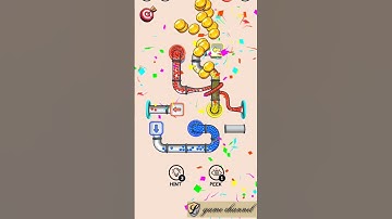 pipes and balls 😉😉 gameplay // l game channel // android & ios gameplay 2965555 #mobilegame #shorts