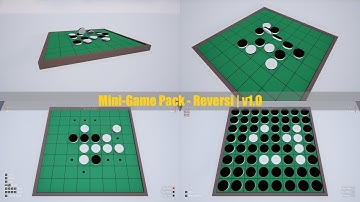 Unreal Engine Marketplace (Fab) | Mini-Game Pack - Reversi | v1.0