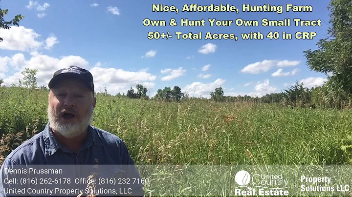 50 Acres, Hunting & CRP, Sheridan, MO