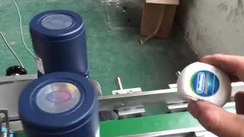 dental floss box labeling machine