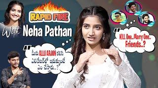 Rapif Fire With Actress Neha Pathan Satyabhama Movie Student Web Series Idream