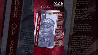 Leroy Hamilton Sr. Funeral Program Design - Small Single Fold