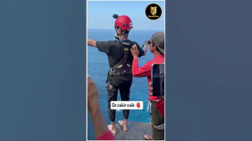 Dr Zakir Naik Bungee Jumping From 430 Feet 130 Metres At Turtle Beach Nusa Penida 