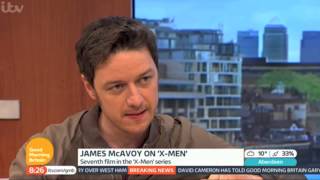 James McAvoy on Good Morning Britain (May 12th 2014)