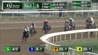 RACE 5 PROGRAM 10-8-2021