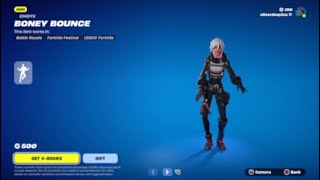 NEW Boney Bounce Emote - Fortnite Item Shop April 22, 2024