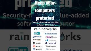 Rain Networks- a trusted partner that’s here to help. #cybersecurity #msp #software #fyp #antivirus