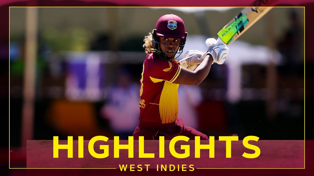 Highlights West Indies Women v Ireland Women Matthews Stars With Bat and Ball 1st T20