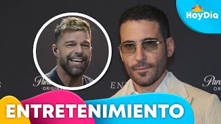 Ricky Martin le hace un piropo a Miguel Ángel Silvestre y él reacciona | Hoy Día | Telemundo