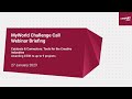 MyWorld Challenge Call - Webinar Briefing Recording