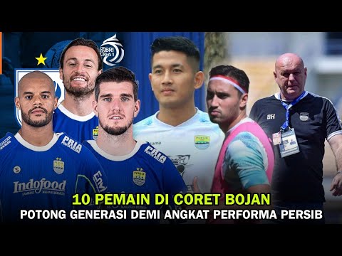 Berita Persib hari ini😱Rencana Gila bojan demi angkat performa Persib🔥10 pemain dicoret