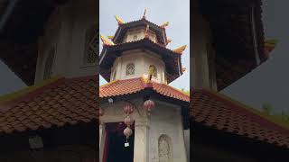 BALI: Pagoda of pretty Chinese Buddhist temple (Indonesia) #shorts #bali #travel