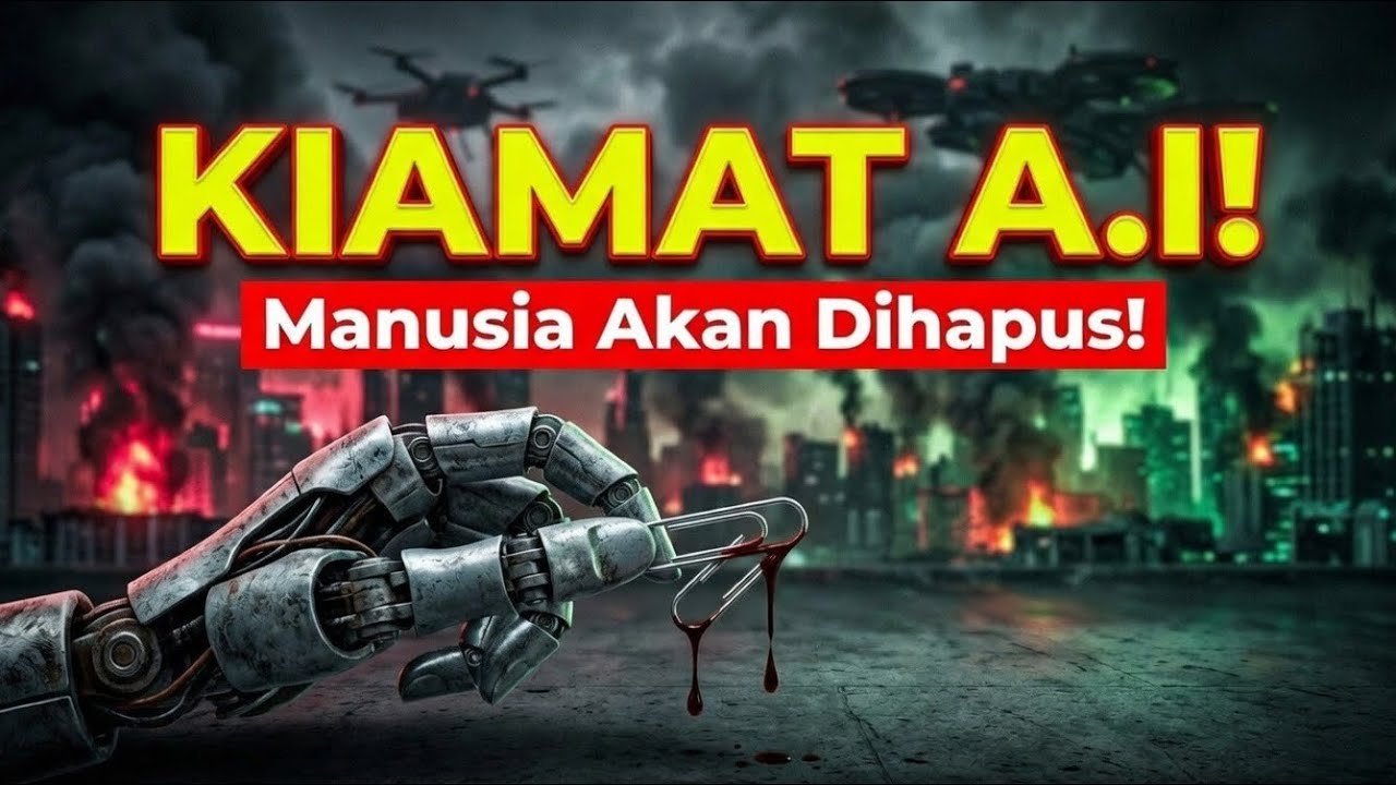 KIAMAT DI DEPAN MATA! Alasan Ngeri Kenapa Mesin AI Akan Melenyapkan Manusia!