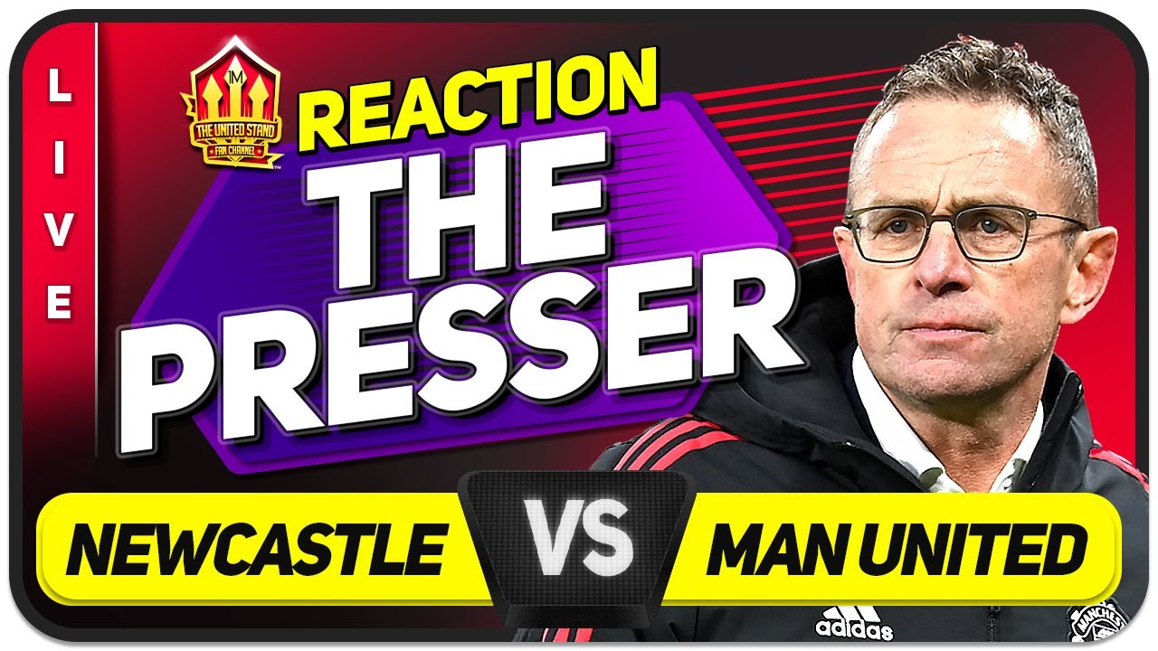 RANGNICK PRESS CONFERENCE REACTION! NEWCASTLE UNITED vs MANCHESTER UNITED