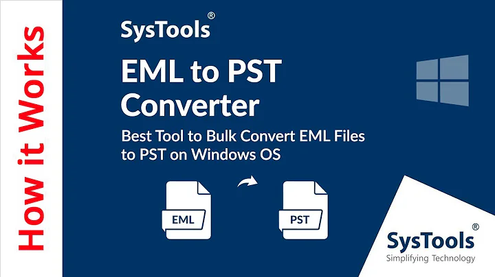 EML to PST Converter Software by SysTools | Convert EML to PST File | Best EML to PST Converter
