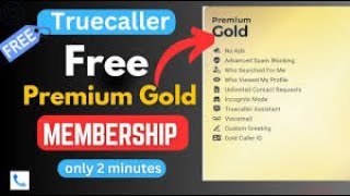 truecaller premium gold pack free membership 2023  । truecaller me gold membership kaise le free me